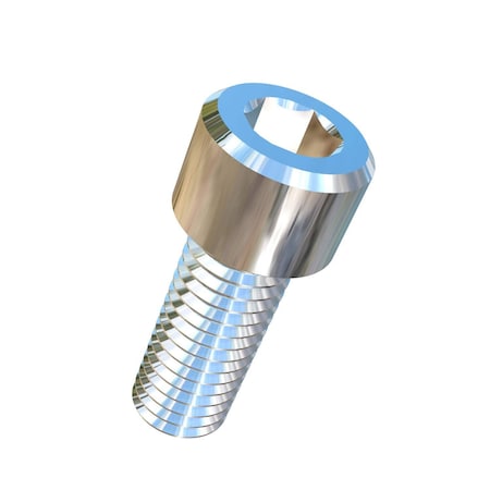 Allied Titanium 1/2"-13 Socket Head Cap Screw, Socket, Plain Titanium, 1-1/4 in Length 0017067